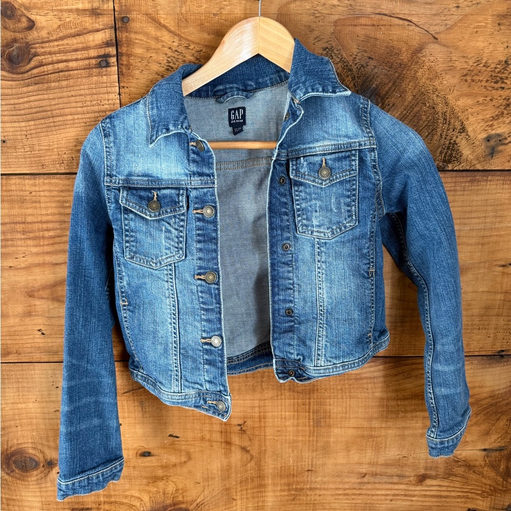 GAP Kids Blue Denim Jacket - Medium